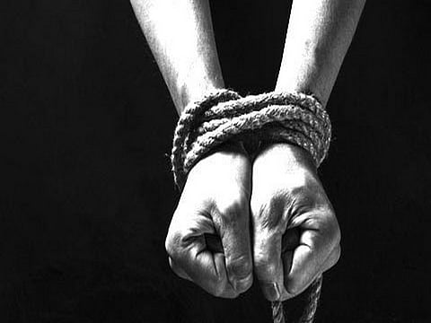 he angry mob tied the trio to an electric pole in a nearby field and thrashed them brutally using sticks, slippers and rods over suspicion of them having an extra-marital affair. 