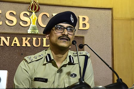 Kochi City Police Commissioner P Vimaladitya. 