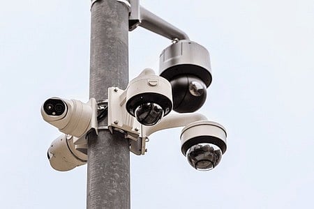 The idea of the CCTVs is to bring the  less frequented areas of the college under survillience.