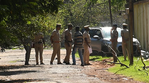 Gangster Balaji, alias Kakkathoppu Balaji was allegedly shot dead in an encounter by Kodungaiyur Police at BSNL quarters, Vyasarpadi, in Chennai on Wednesday