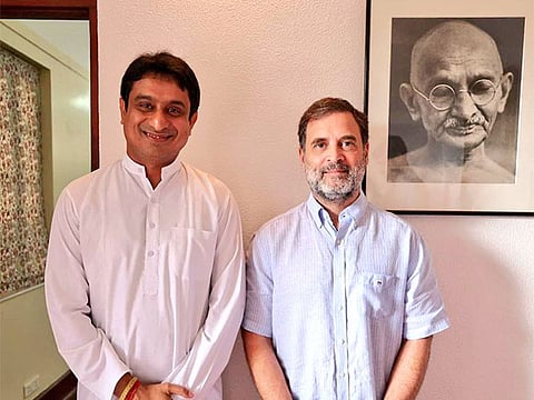  Indian Youth Congress (IYC) national president Uday Bhanu Chib appointed with Rahul Gandhi