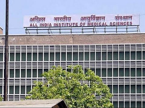 The AIIMS hospital in New Delhi.