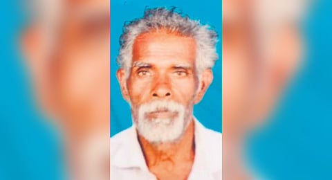 I Palani (in pic) was one of the farmers trampled to death by a tusker