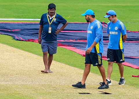 Cloud over Kanpur pitch and combinations