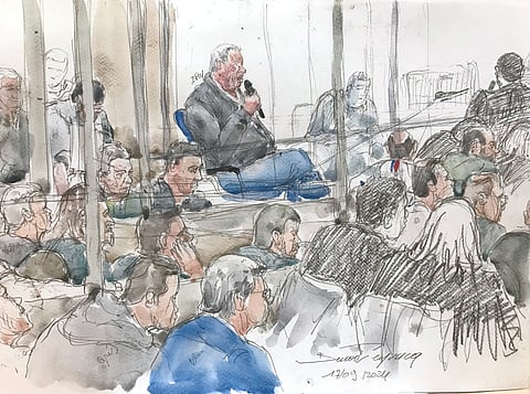 Dominique Pelicot and 49 other men have been accused of raping or attempting to rape his wife.