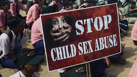 Stop child sex abuse. (Representational image)