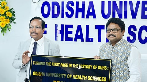 The vice-chancellor of OUHS himself has secured three gold medals - one in his own name and two others in the name of his mother and wife.