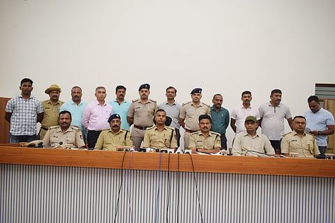 The police team that cracked the case. 