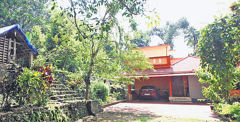 The residence of Elanthoor Odalil Thomas Cheriyan who went missing in the 1968 plane crash in Rohtang Pass, Himachal Pradesh 
