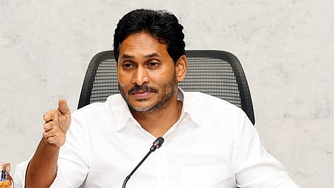 Former CM and YSRC president Jagan Mohan Reddy 