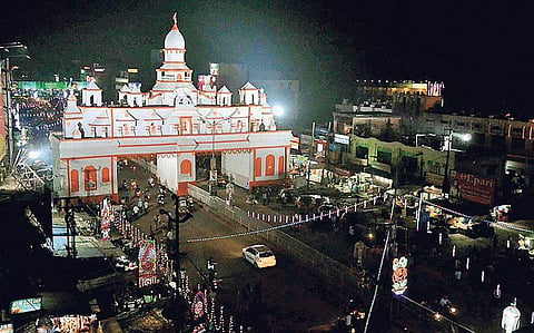 Nepal’s Budhha temple replicated for Badambadi arch 