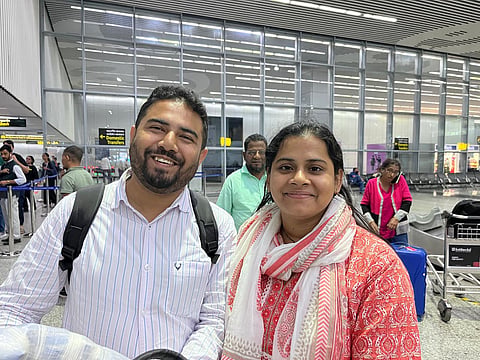 Dr M M Samim and his wife Dr Naznin Parvin