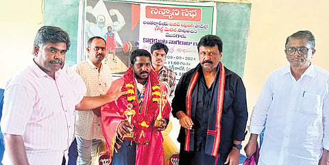 Powerlifter Korlakunta Nagaraju