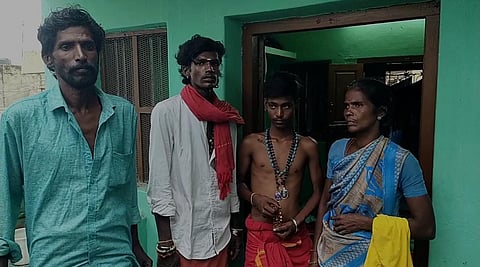 The police allegedly attacked a teenager and a toddler who were residing in the house, and vandalised the house even as women were sleeping. 