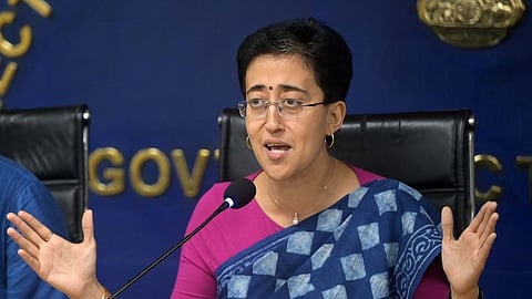 Delhi CM Atishi. 