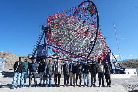 The Major Atmospheric Cherenkov Experiment (MACE) Observatory in Hanle, Ladakh.