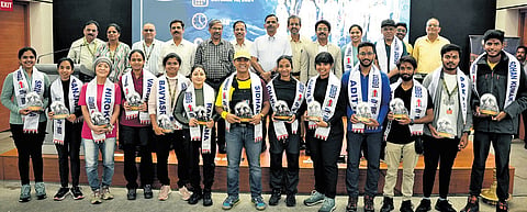 SRM University-AP flagged off its Mt. Everest Base Camp Expedition.