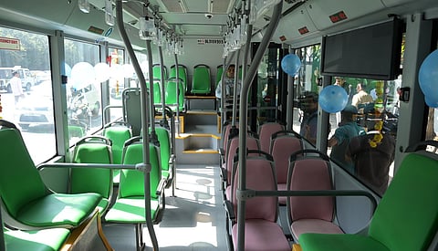 Long-haul buses in Delhi are often impractical for use in densely populated areas, rendering them ineffective for many residents.