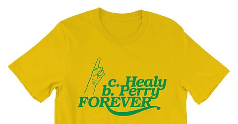 One of the designs by League Tees