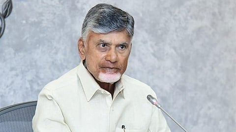 Andhra CM Chandrababu Naidu 