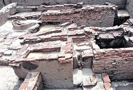Dholavira, archaeological site located in Khadirbet, Kutch District, Gujarat
