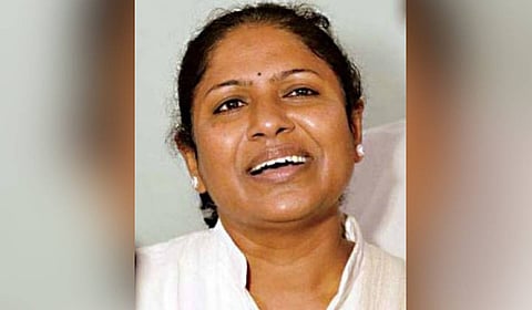 Former Kanakapura MP Tejasvini Gowda