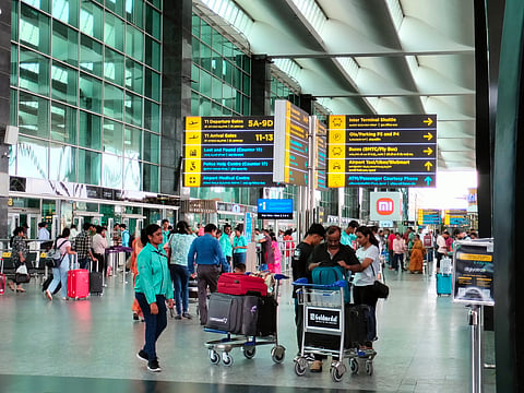 Representative Image | Terminal 1 of Kempegowda International Airport, Bengaluru. 