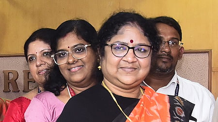 Minister of Higher Education R Bindu 
