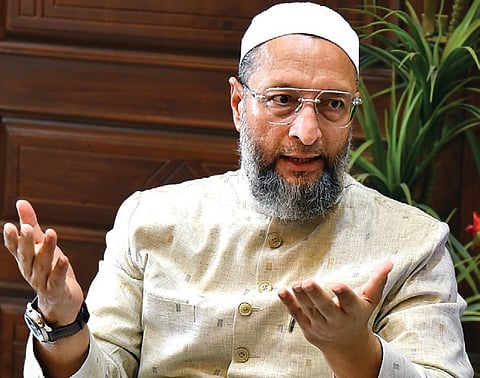 AIMIM president Asaduddin Owaisi 