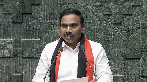 DMK Lok Sabha MP and member of parliamentary panel on Waqf bill A Raja.