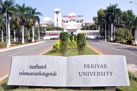 File picture of Periyar University in Salem.