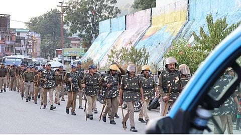 On Friday, police resorted to a lathi-charge to disperse protestors.