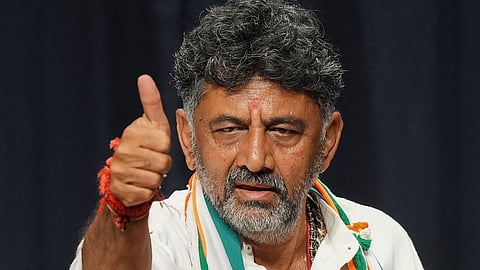 Karnataka state Deputy Chief Minister and KPCC president DK Shivakumar. 