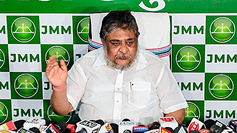 Jharkhand Mukti Morcha (JMM) General Secretary Supriyo Bhattacharya.
