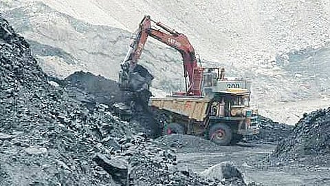 Vehicle in mining activities