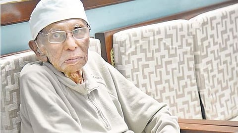 Former Karnataka high court judge Justice K.S. Puttaswamy