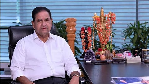 The newly-appointed chairman of Tirumala Tirupati Devasthanam (TTD) Board B R Naidu