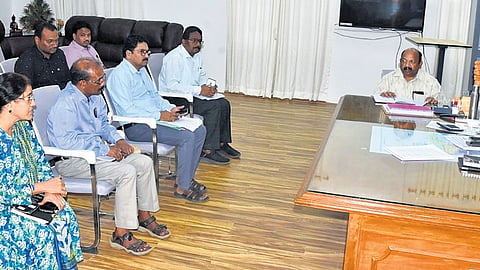 Krishna District Collector DK Balaji instructed officials to encourage people to make use of PM Surya Ghar Muft Bijli Yojana 