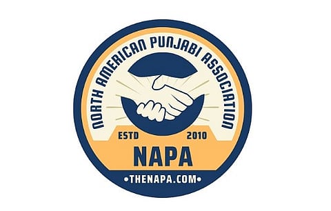 North American Punjabi Association (NAPA) logo.