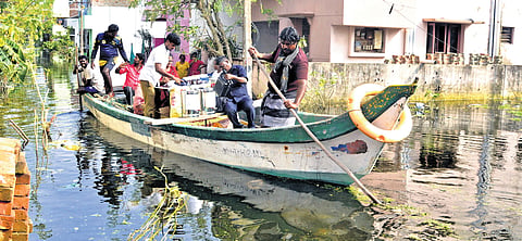 Scenes from 
Chennai after cyclone 
Michuang last December