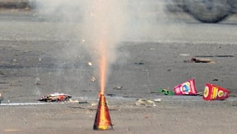 AQI levels soared after Diwali celebrations began.