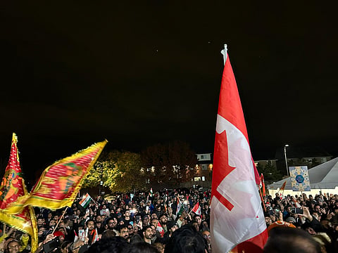 The protest organised by CoHNA