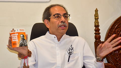 Shiv Sena (UBT) chief Uddhav Thackeray.