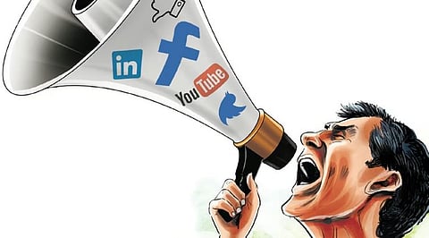 Naidu opined that national and international laws must be studied to formulate legislation to punish anti-social elements on social media.