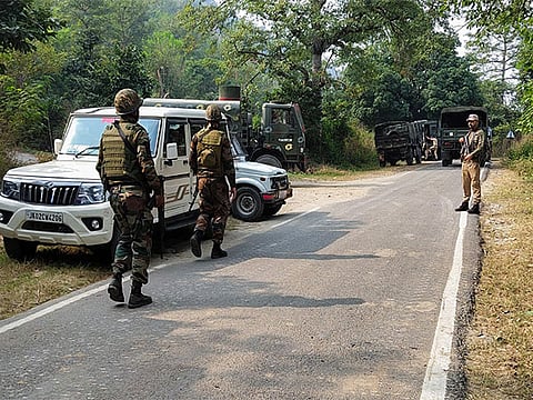 According to reports, the joint operation team sighted three JeM terrorists in the snowbound high-altitude area of Dolgam, resulting in an exchange of fire pre-dawn time on Saturday.
