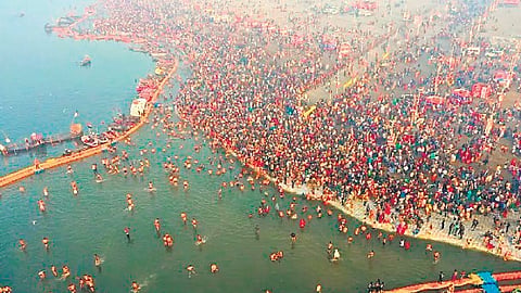 Three-tier intelligence system to ensure pilgrims' safety in Mahakumbh Mela area