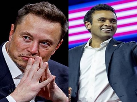 Elon Musk, Vivek Ramaswamy 