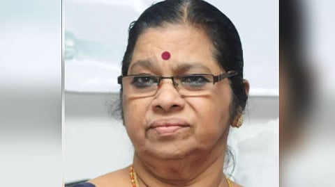 Veteran Congress leader M T Padma 