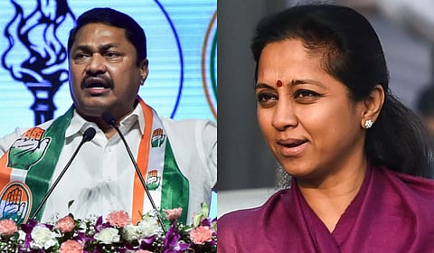 Maharashtra opposition leaders Supriya Sule and Nana Patole