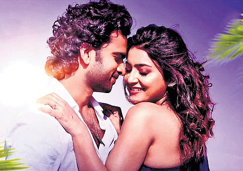 'Emakku Thozhil Romance' movie poster